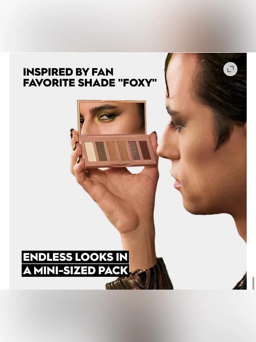 Urban Decay Naked Eyeshadow Palette - Greens, Browns & Golds